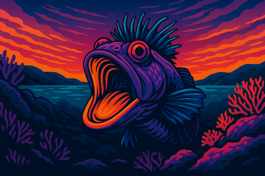 Creature Feature: Sarcastic Fringehead – Reef Rage with a Megamouth