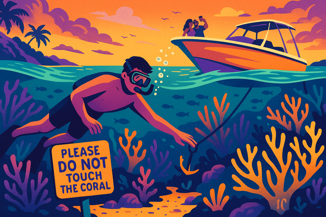 The Lost Art of Treading Lightly: Tourism vs. Reefs