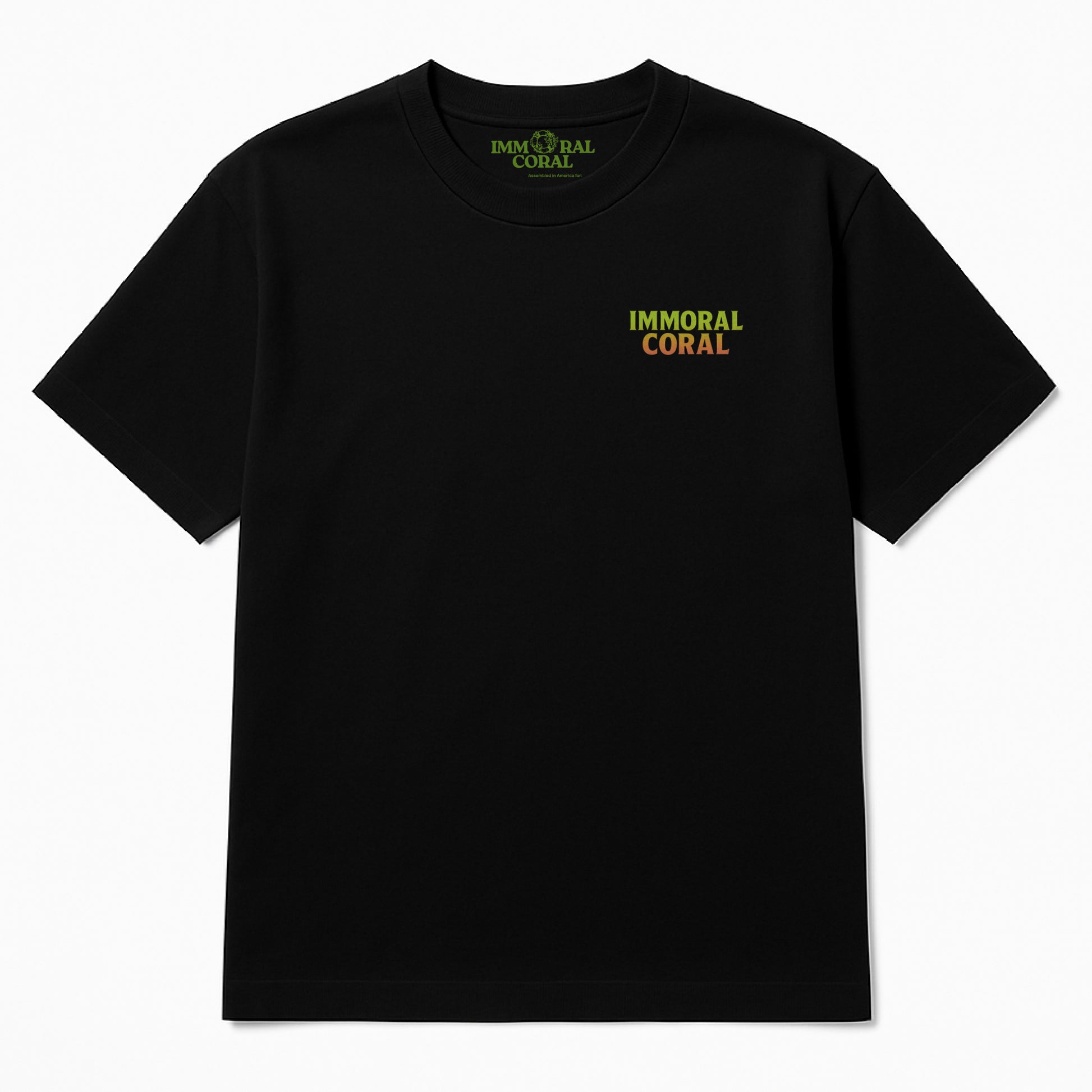 color:black front